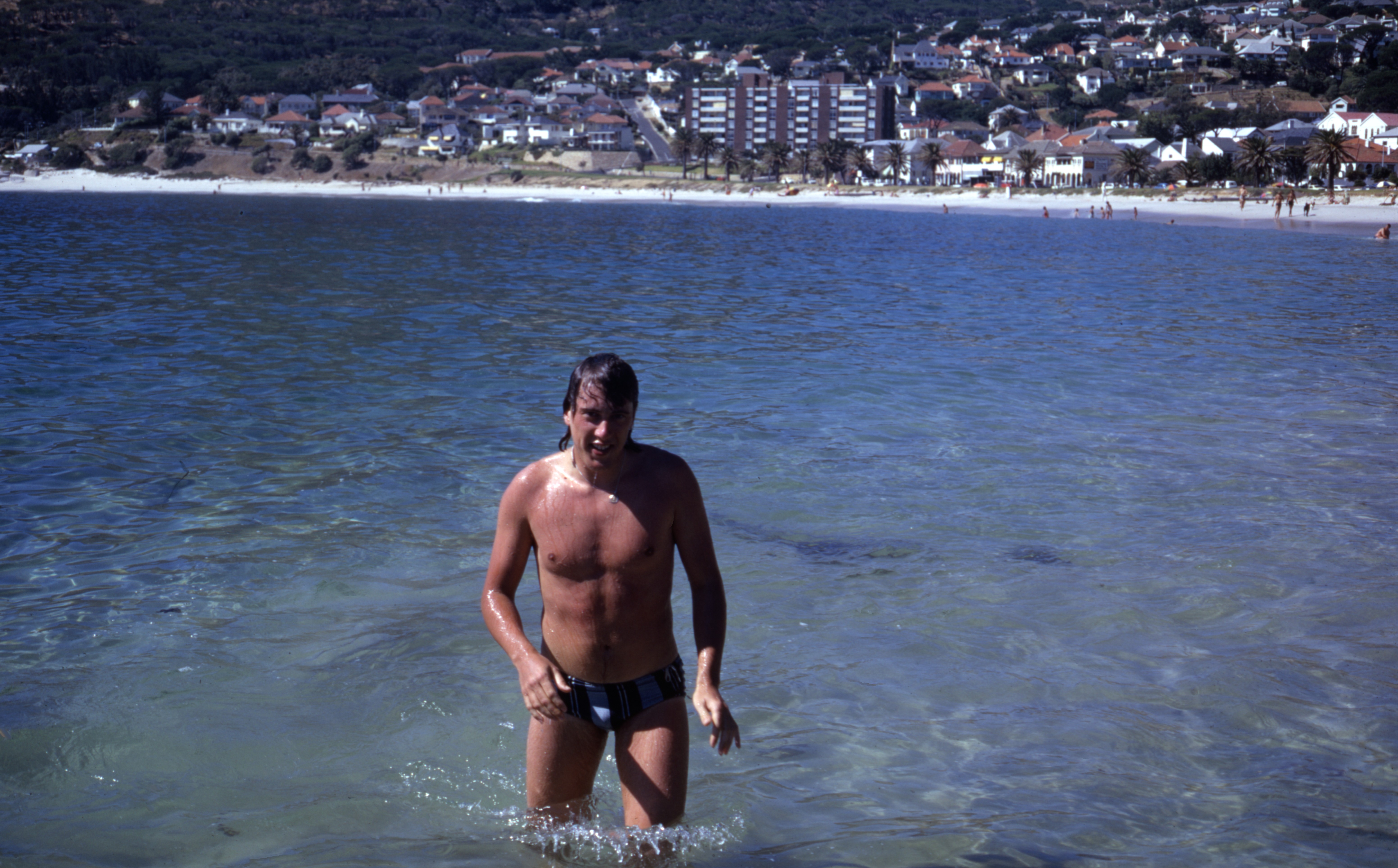 A youthful James Bond impersonator, February 1974