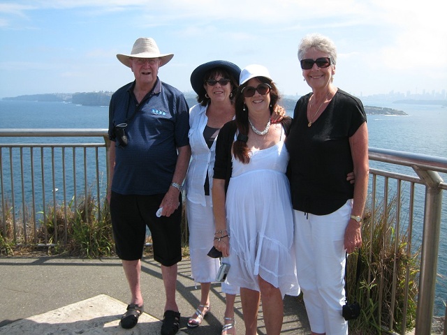 Three Tourists & Tour Guide