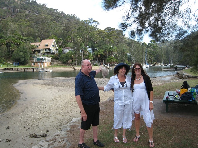 Andrew, Karen & Gail @ Church Point