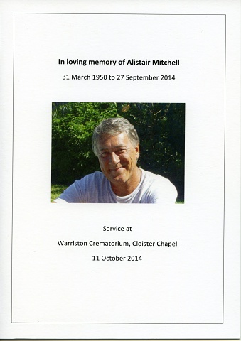 Funeral Service - page 1