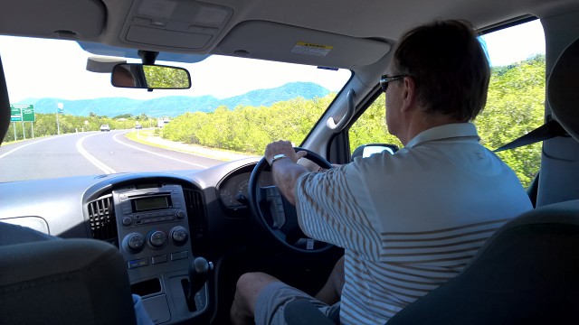 Driving up from Cairns