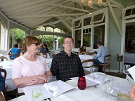 Joyce and Ed enjoying the surroundings.