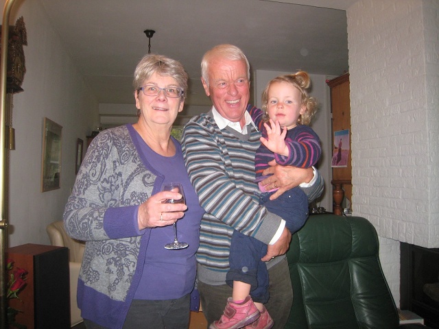 Oma & Opa met Hanne