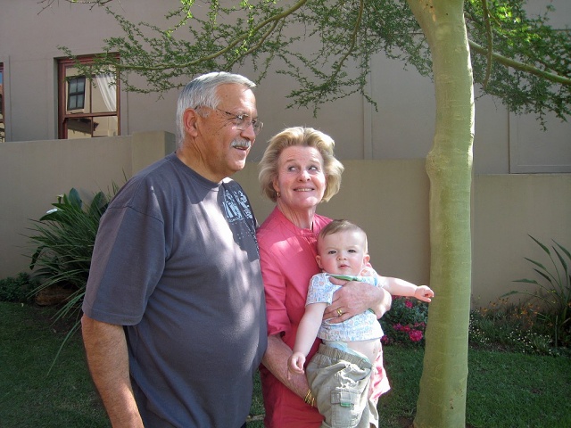 Oupa, Ouma, and Robbie